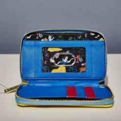 LoungeFly Disney Snow White Cosplay Bow Zip Around Wallet 10 LoungeFly Disney Snow White Cosplay Bow Zip Around Wallet