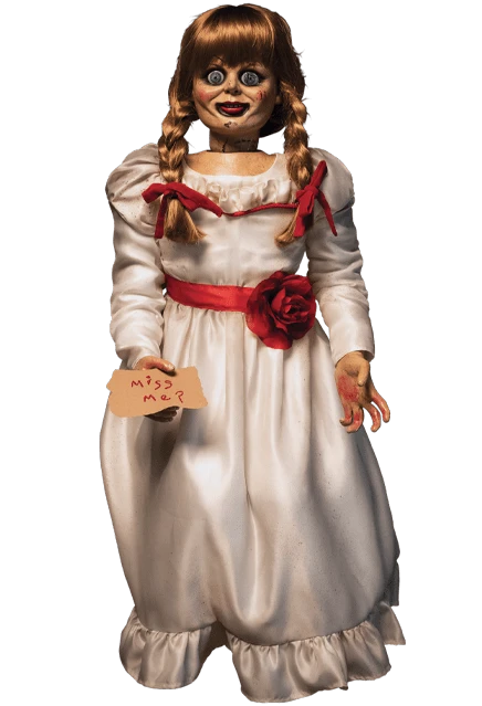 Annebelle Annabelle The Conjuring Doll 40 Inch Prop In Collectors Window Box Horror 5 Annebelle Annabelle The Conjuring Doll 40 Inch Prop In Collectors Window Box Horror