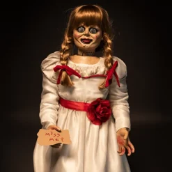 Annebelle Annabelle The Conjuring Doll 40 Inch Prop In Collectors Window Box Horror
