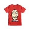 Money Heist T-Shirts Mask & Logo Apparel