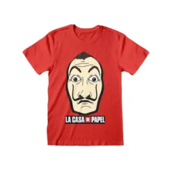 Money Heist T-Shirts Mask & Logo Apparel
