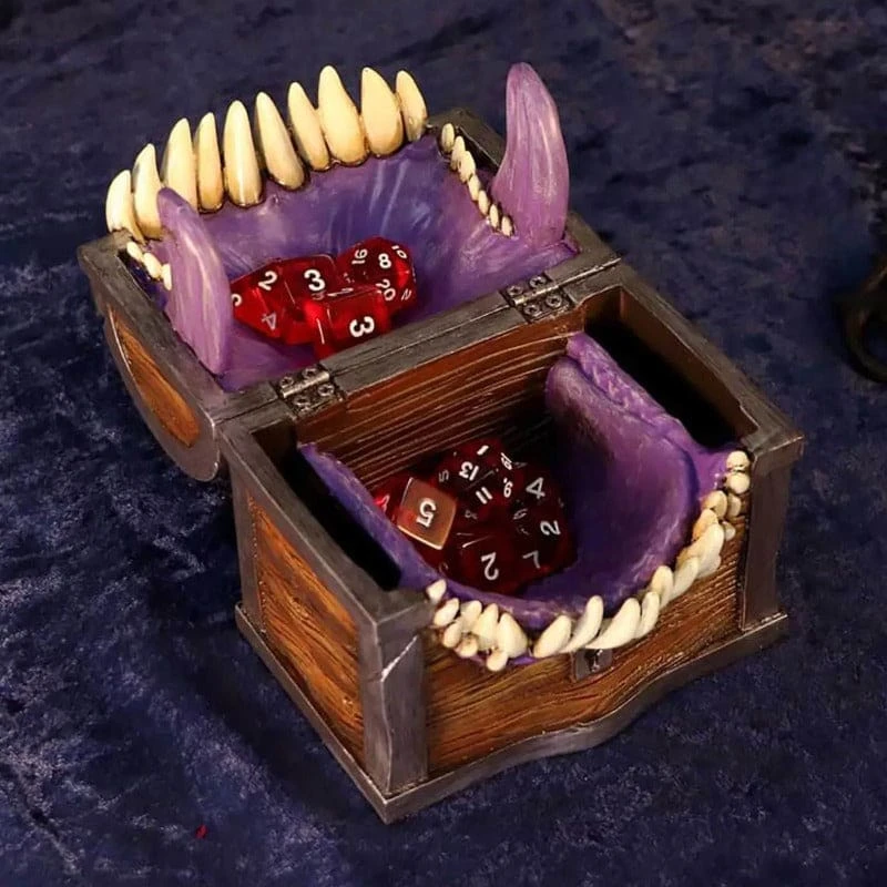 Official Dungeons & Dragons Mimic Dice Box 11.3cm Homeware 4 Official Dungeons & Dragons Mimic Dice Box 11.3cm Homeware