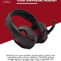 Numskull Multi-Format Gaming Headset For PS4/Xbox One/Nintendo Switch/PC/Mac/Xbox 360