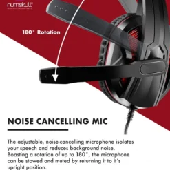 Numskull Multi-Format Gaming Headset For PS4/Xbox One/Nintendo Switch/PC/Mac/Xbox 360