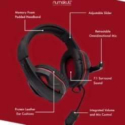 Numskull Multi-Format Gaming Headset For PS4/Xbox One/Nintendo Switch/PC/Mac/Xbox 360