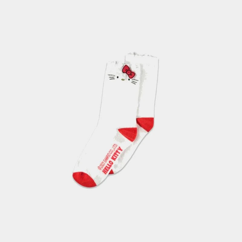 Official Sanrio Hello Kitty Novelty Socks (1 Pair) 3 Official Sanrio Hello Kitty Novelty Socks (1 Pair)