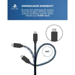 Gaming Accessories Official Sony PlayStation 4 PS4 4m Charge And Play Charging Cable 14 Gaming Accessories Official Sony PlayStation 4 PS4 4m Charge And Play Charging Cable