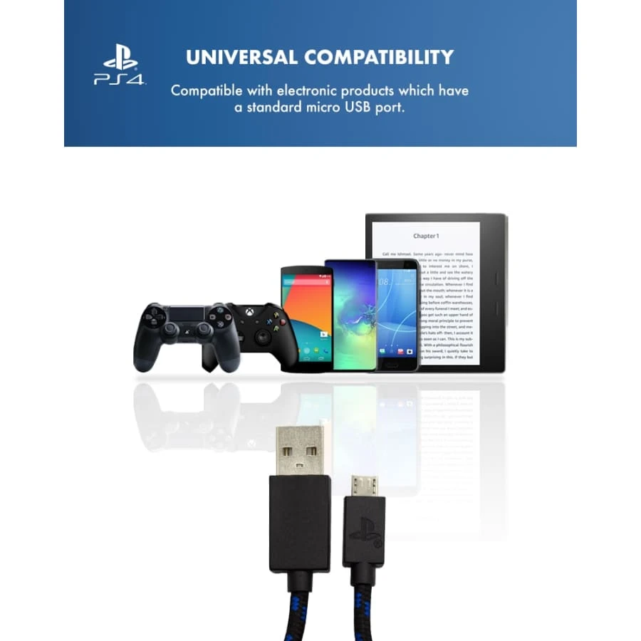 Gaming Accessories Official Sony PlayStation 4 PS4 4m Charge And Play Charging Cable 9 Gaming Accessories Official Sony PlayStation 4 PS4 4m Charge And Play Charging Cable