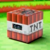 Homeware Official Minecraft TNT Alarm Clock