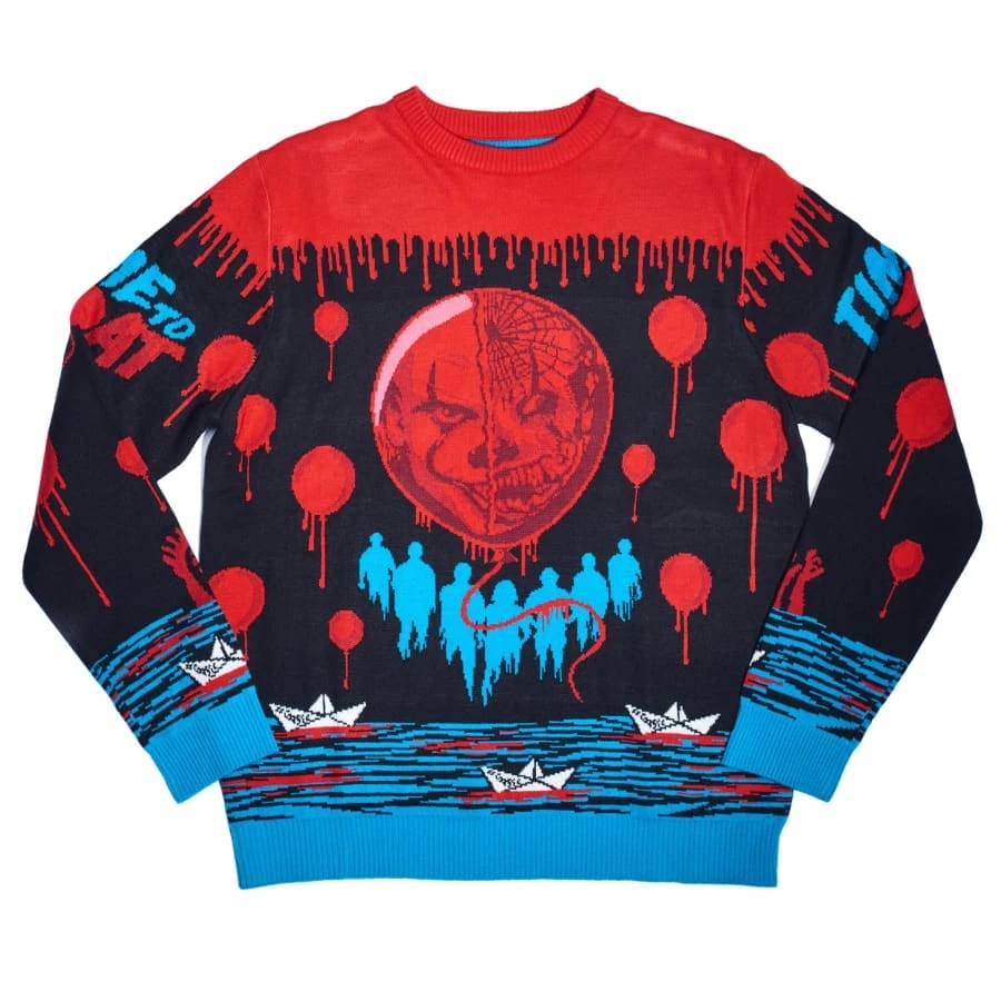 IT Official Pennywise Jumper / Ugly Sweater Horror 3 IT Official Pennywise Jumper / Ugly Sweater Horror