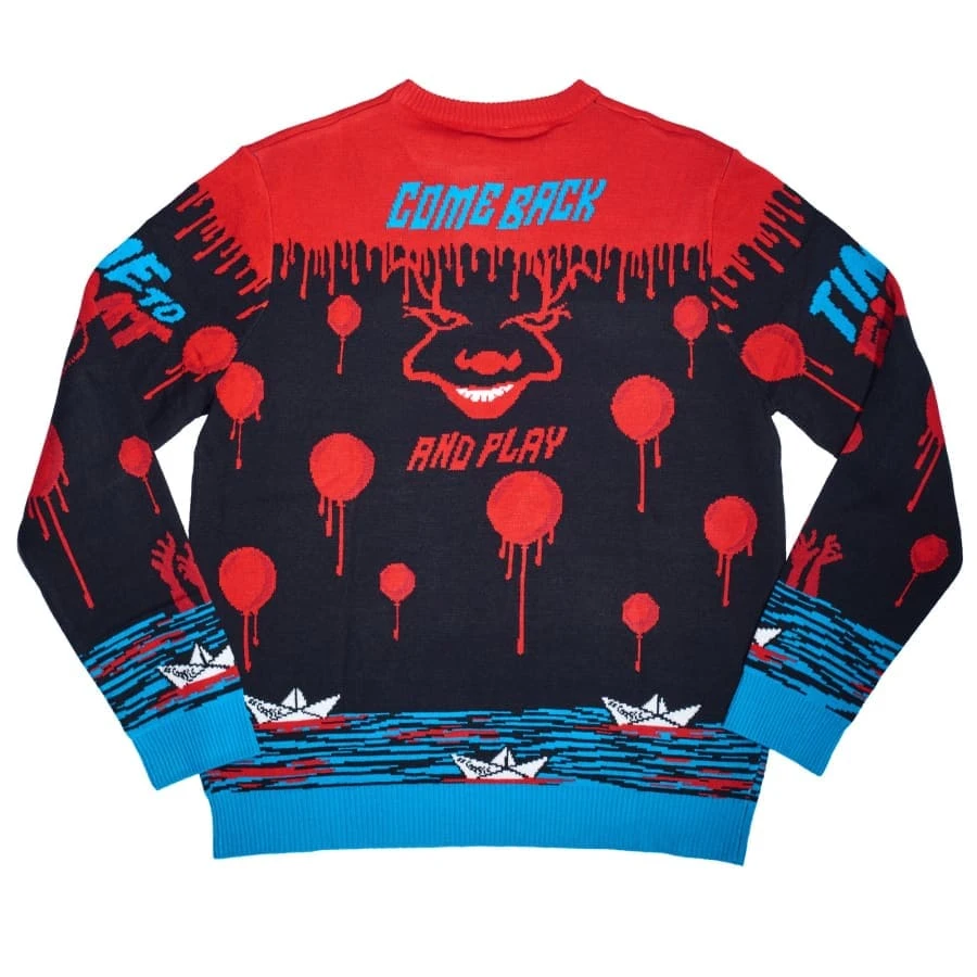 IT Official Pennywise Jumper / Ugly Sweater Horror 4 IT Official Pennywise Jumper / Ugly Sweater Horror