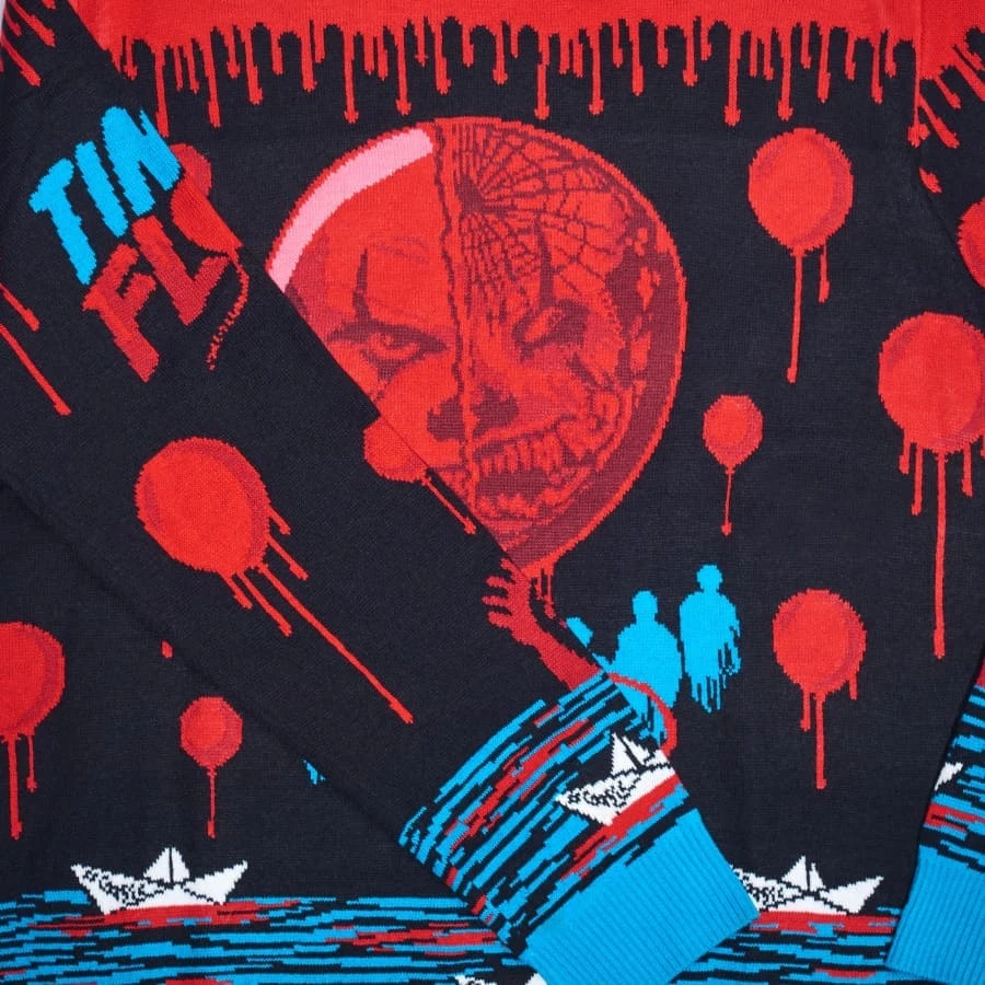 IT Official Pennywise Jumper / Ugly Sweater Horror 8 IT Official Pennywise Jumper / Ugly Sweater Horror