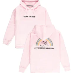 Apparel Official Pokemon Pikachu 'Stay In Bed' Women's Hoodies