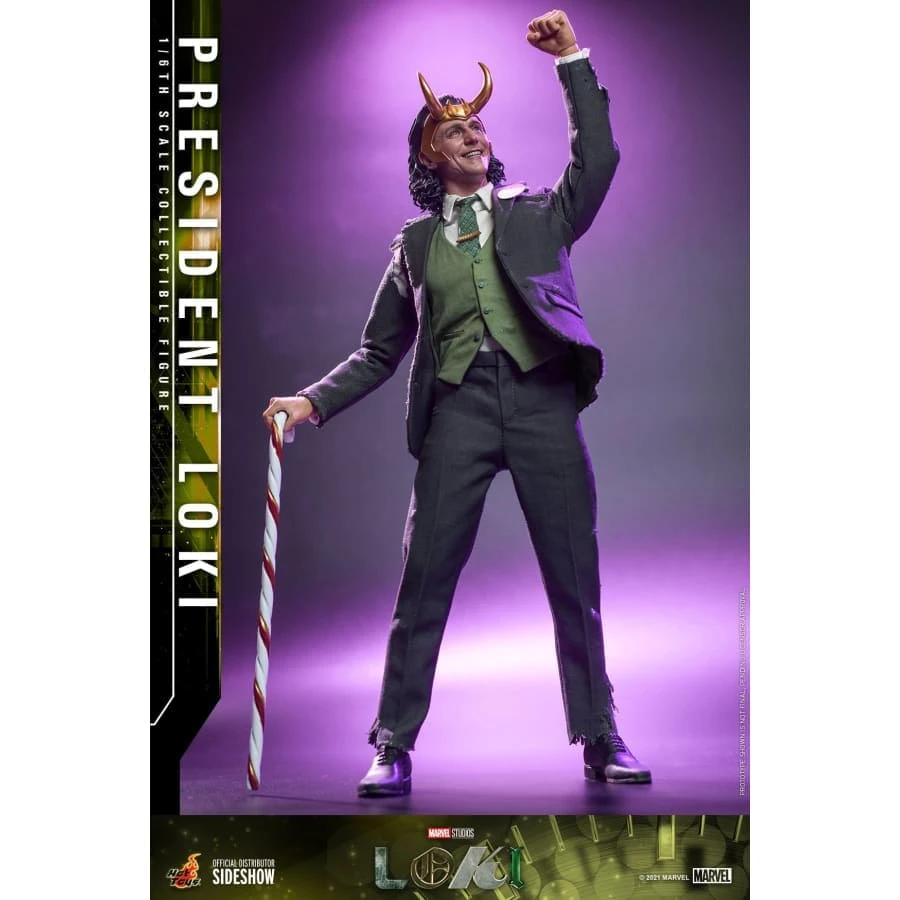 Official Hot Toys Marvel Loki President Loki 1:6 Scale Figure 7 Official Hot Toys Marvel Loki President Loki 1:6 Scale Figure
