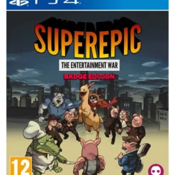 PS4 Games Numskull SuperEpic: The Entertainment War Badge Edition (PS4)