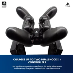 Official Sony PlayStation 4 PS4 Games Storage Tower + Dual Charger 11 Official Sony PlayStation 4 PS4 Games Storage Tower + Dual Charger