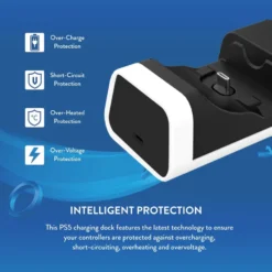 Gaming Accessories Numskull PlayStation 5 / PS5 Fast Charge Twin Charging Dock 17 Gaming Accessories Numskull PlayStation 5 / PS5 Fast Charge Twin Charging Dock