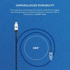 Numskull PlayStation 5 / PS5 Play And Charge USB C Charging Cable