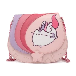 Bags Loungefly Pusheen Unicorn Ombre Chain Strap Crossbody Bag
