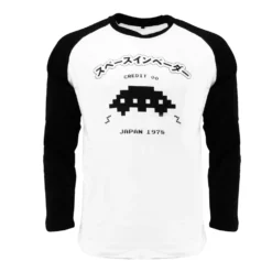 Apparel Official Space Invaders UFO Raglan T-Shirts