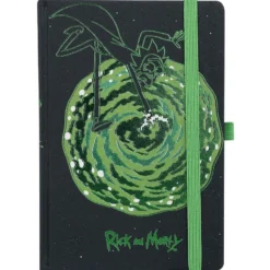 Ricky & Morty Home & Office Official Rick And Morty Portals A5 Notebook