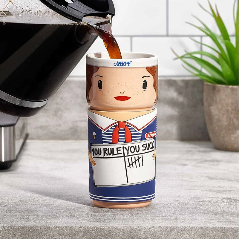 CosCups Official Stranger Things Robin Buckley (Scoops Outfit) CosCup 4 CosCups Official Stranger Things Robin Buckley (Scoops Outfit) CosCup