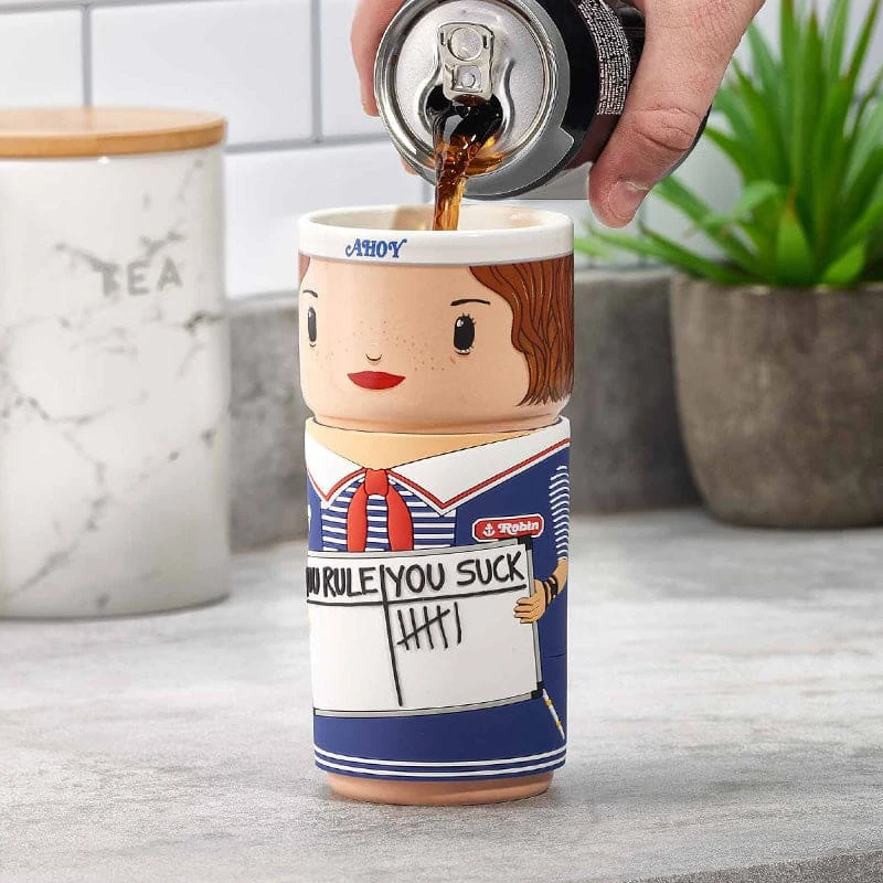 CosCups Official Stranger Things Robin Buckley (Scoops Outfit) CosCup 5 CosCups Official Stranger Things Robin Buckley (Scoops Outfit) CosCup