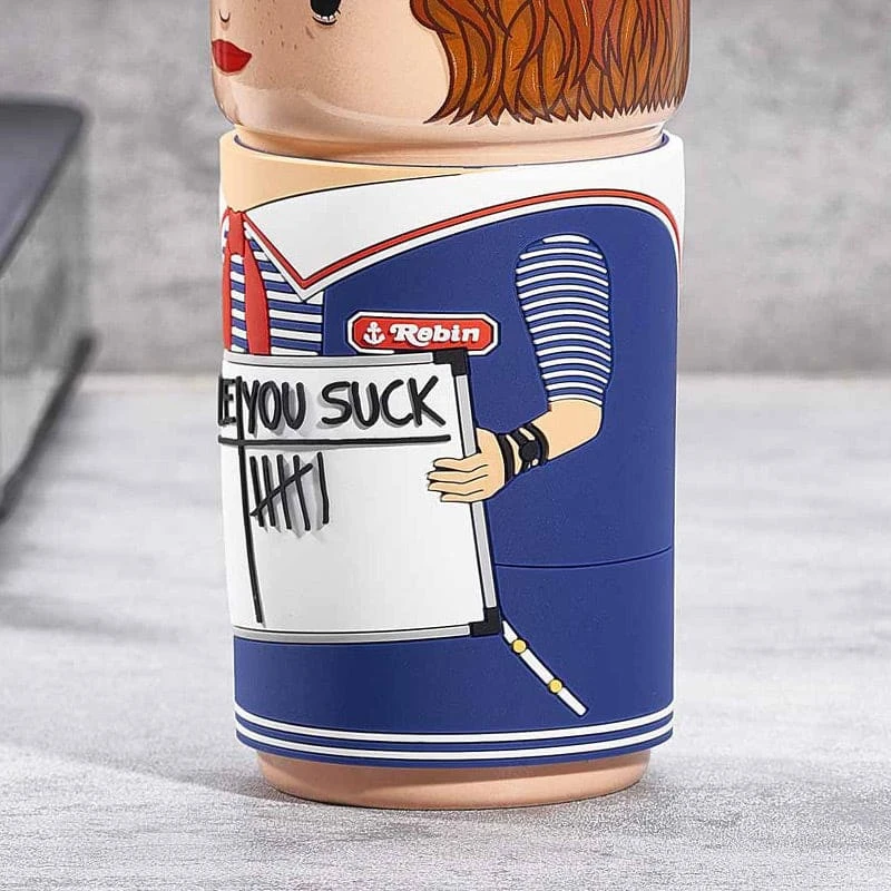 CosCups Official Stranger Things Robin Buckley (Scoops Outfit) CosCup 8 CosCups Official Stranger Things Robin Buckley (Scoops Outfit) CosCup