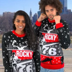 Official Rocky Christmas Jumper / Ugly Sweater