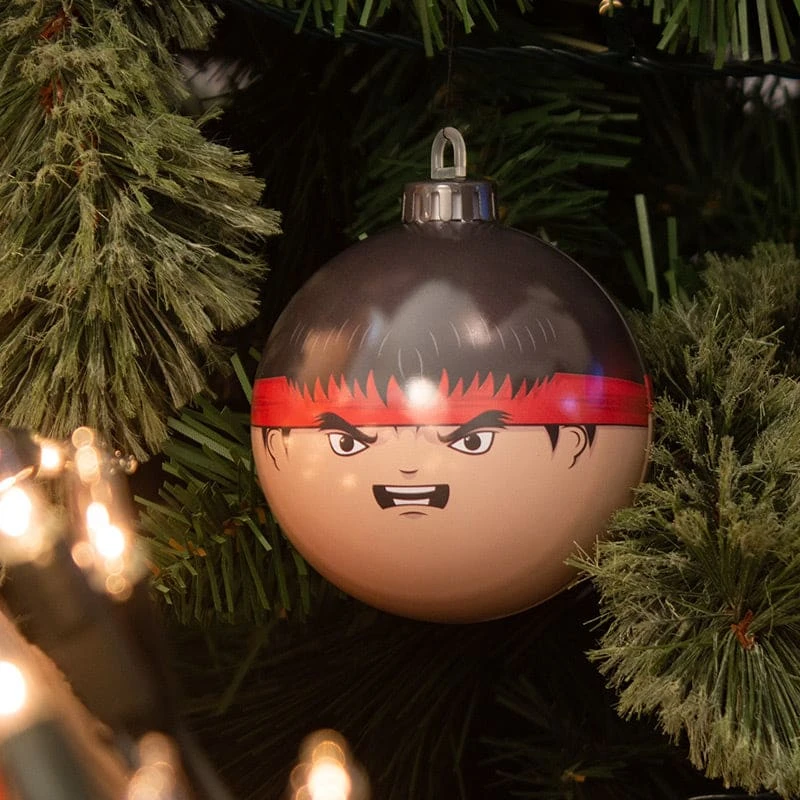 Street Fighter Christmas Decoration Bauble Heads Street Fighter ‘Ryu’ Christmas Decoration / Ornament 4 Street Fighter Christmas Decoration Bauble Heads Street Fighter ‘Ryu’ Christmas Decoration / Ornament