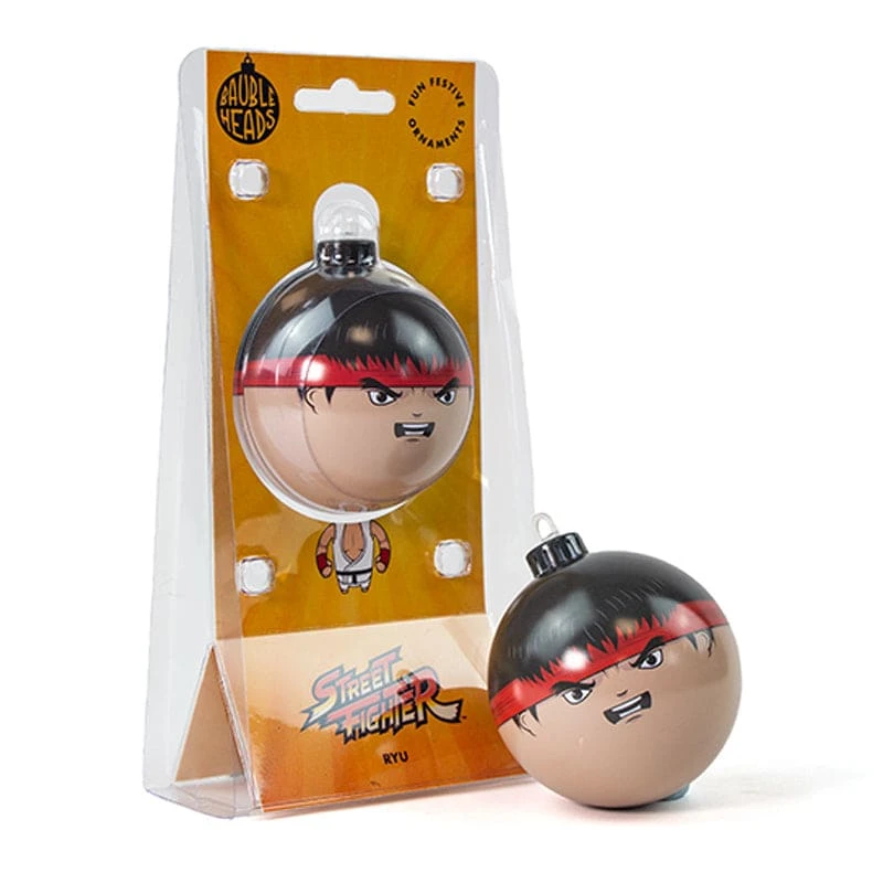 Street Fighter Christmas Decoration Bauble Heads Street Fighter ‘Ryu’ Christmas Decoration / Ornament 7 Street Fighter Christmas Decoration Bauble Heads Street Fighter ‘Ryu’ Christmas Decoration / Ornament