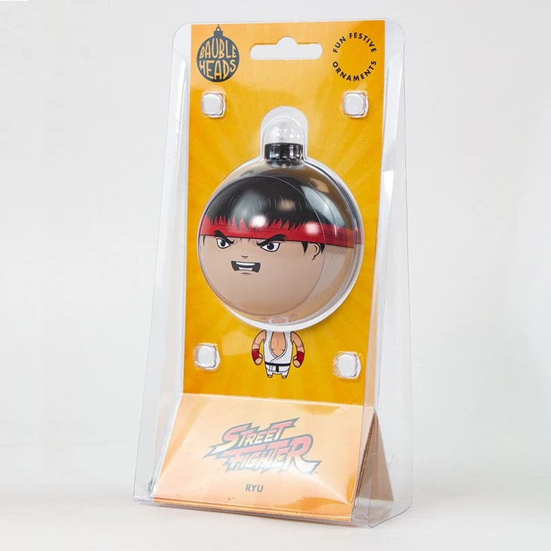 Street Fighter Christmas Decoration Bauble Heads Street Fighter ‘Ryu’ Christmas Decoration / Ornament 6 Street Fighter Christmas Decoration Bauble Heads Street Fighter ‘Ryu’ Christmas Decoration / Ornament