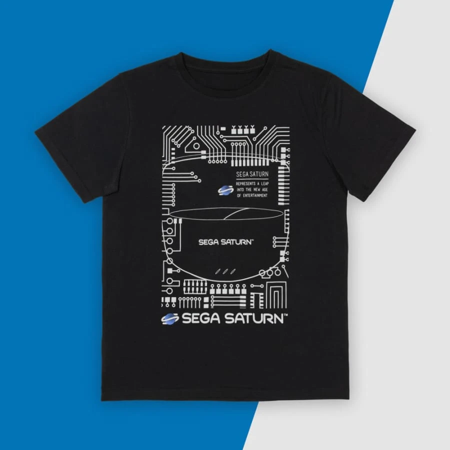 Official SEGA Saturn T-Shirts Apparel 3 Official SEGA Saturn T-Shirts Apparel
