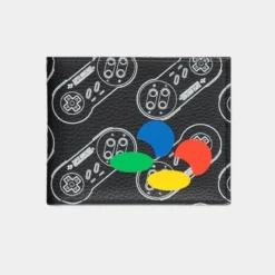 Official Nintendo SNES AOP Bifold Wallet Purses & Wallets