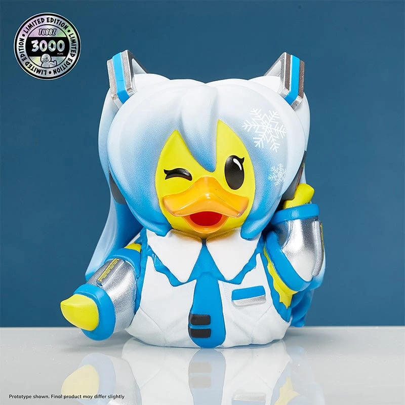 Hatsune Miku Snow Miku TUBBZ Cosplaying Duck Collectible 3 Hatsune Miku Snow Miku TUBBZ Cosplaying Duck Collectible