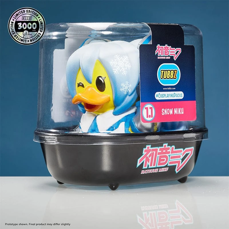 Hatsune Miku Snow Miku TUBBZ Cosplaying Duck Collectible 7 Hatsune Miku Snow Miku TUBBZ Cosplaying Duck Collectible