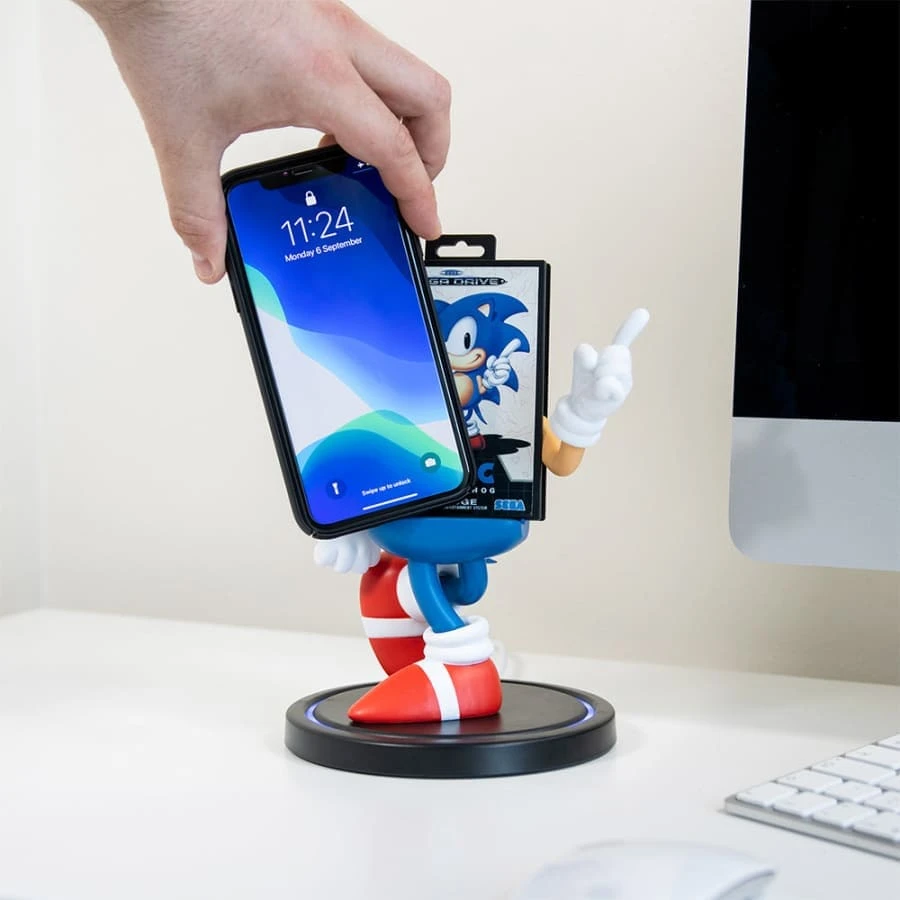 Phone Accessories Power Idolz Sonic The Hedgehog Wireless Charging Dock 4 Phone Accessories Power Idolz Sonic The Hedgehog Wireless Charging Dock