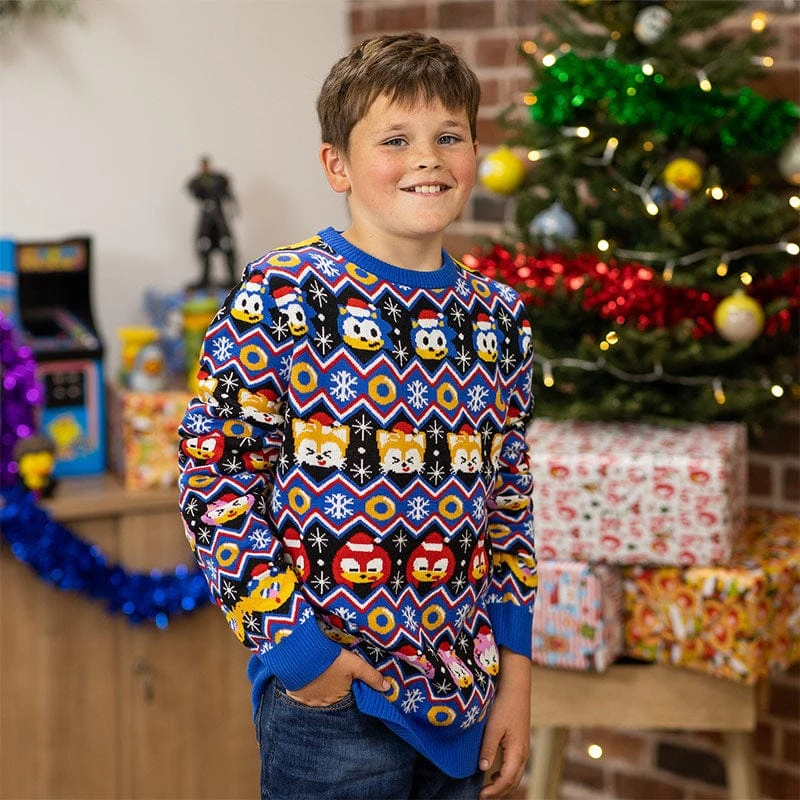 Sonic The Hedgehog Official Sonic Christmas Jumper / Ugly Sweater 7 Sonic The Hedgehog Official Sonic Christmas Jumper / Ugly Sweater