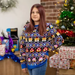 Sonic The Hedgehog Official Sonic Christmas Jumper / Ugly Sweater 17 Sonic The Hedgehog Official Sonic Christmas Jumper / Ugly Sweater