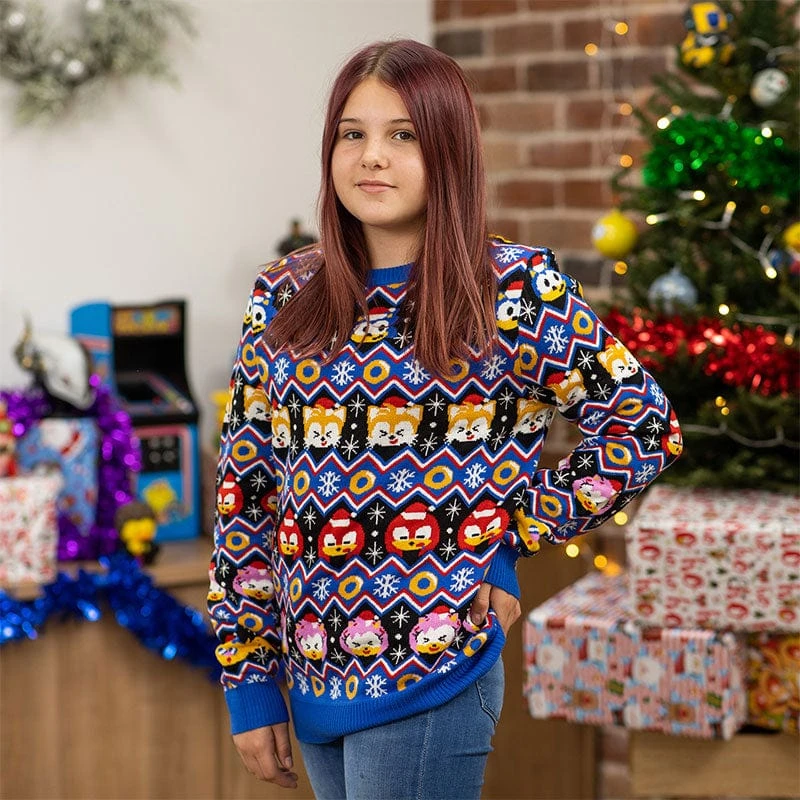 Sonic The Hedgehog Official Sonic Christmas Jumper / Ugly Sweater 8 Sonic The Hedgehog Official Sonic Christmas Jumper / Ugly Sweater