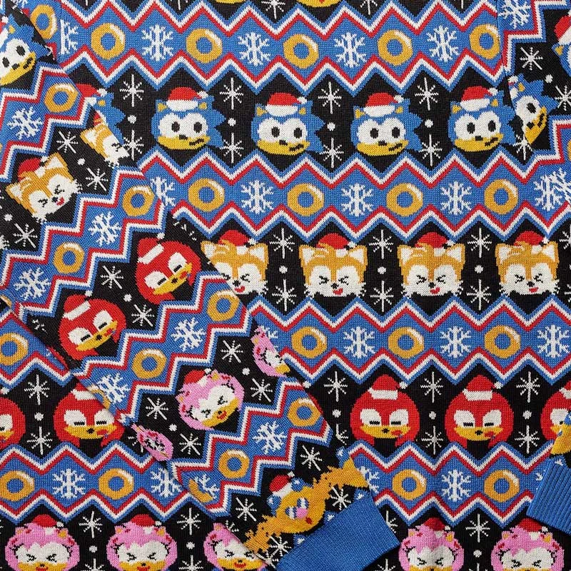 Sonic The Hedgehog Official Sonic Christmas Jumper / Ugly Sweater 10 Sonic The Hedgehog Official Sonic Christmas Jumper / Ugly Sweater
