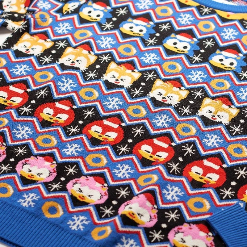 Sonic The Hedgehog Official Sonic Christmas Jumper / Ugly Sweater 11 Sonic The Hedgehog Official Sonic Christmas Jumper / Ugly Sweater