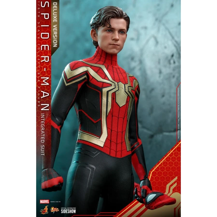 Official Hot Toys Marvel 1:6 Spider-Man No Way Home Integrated Suit Deluxe Version Avengers 18 Official Hot Toys Marvel 1:6 Spider-Man No Way Home Integrated Suit Deluxe Version Avengers