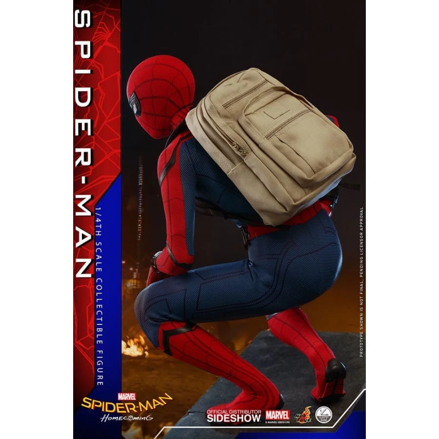 Avengers Official Hot Toys Marvel Spider-Man Homecoming 1:4 Scale Figure 8 Avengers Official Hot Toys Marvel Spider-Man Homecoming 1:4 Scale Figure