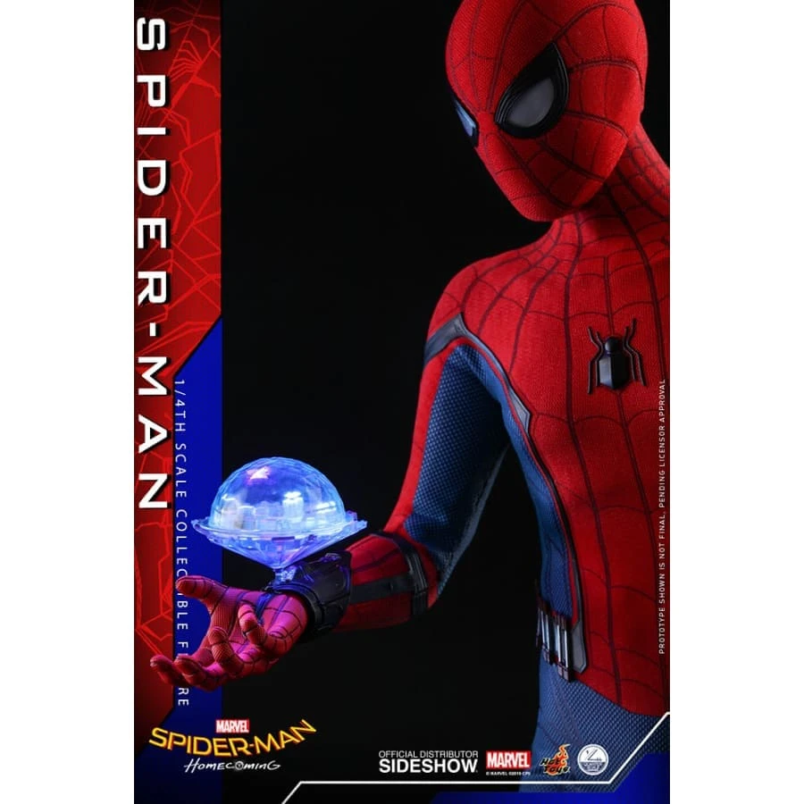 Avengers Official Hot Toys Marvel Spider-Man Homecoming 1:4 Scale Figure 9 Avengers Official Hot Toys Marvel Spider-Man Homecoming 1:4 Scale Figure