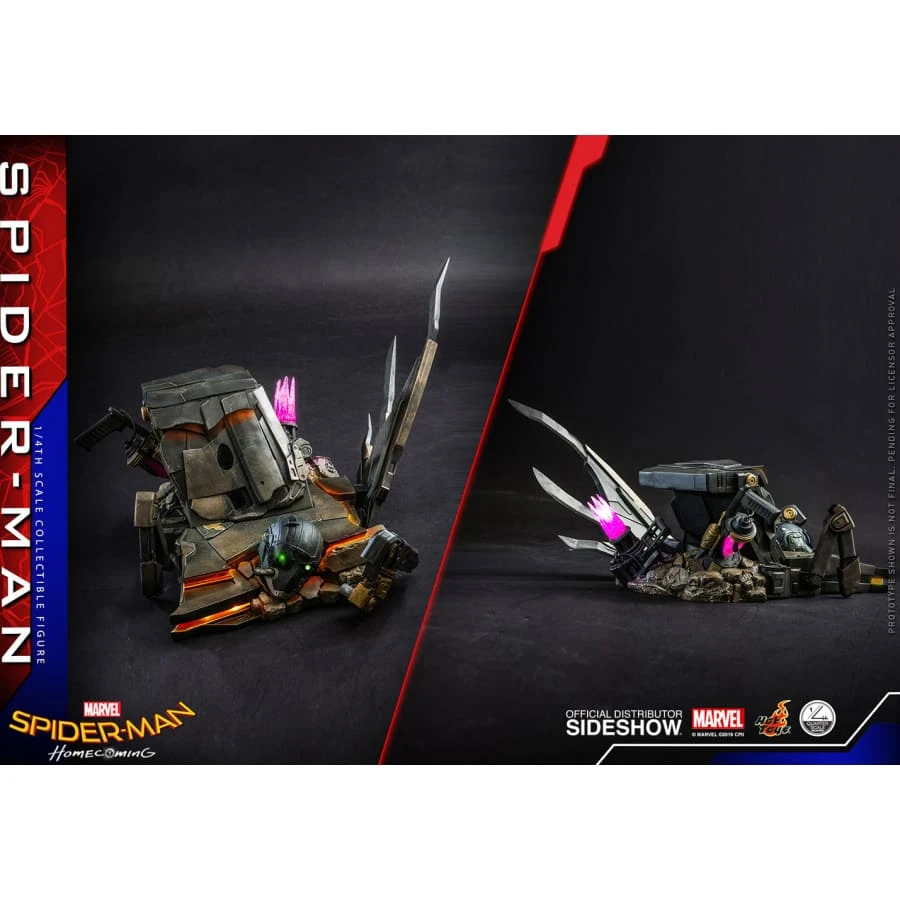 Avengers Official Hot Toys Marvel Spider-Man Homecoming 1:4 Scale Figure 15 Avengers Official Hot Toys Marvel Spider-Man Homecoming 1:4 Scale Figure