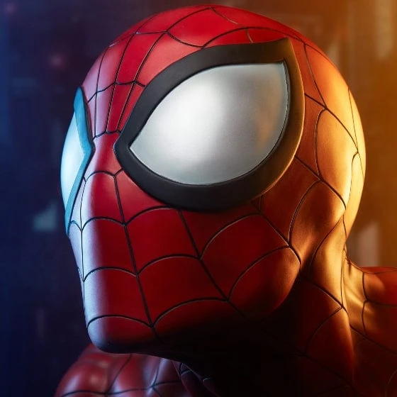 Official Sideshow Collectibles Marvel Spider-Man Life-Size 1:1 Bust 5 Official Sideshow Collectibles Marvel Spider-Man Life-Size 1:1 Bust