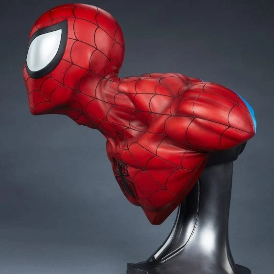 Official Sideshow Collectibles Marvel Spider-Man Life-Size 1:1 Bust 10 Official Sideshow Collectibles Marvel Spider-Man Life-Size 1:1 Bust