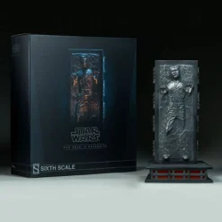 Official Sideshow Collectibles Star Wars Han Solo In Carbonite 1:6 Scale Figure 21 Official Sideshow Collectibles Star Wars Han Solo In Carbonite 1:6 Scale Figure