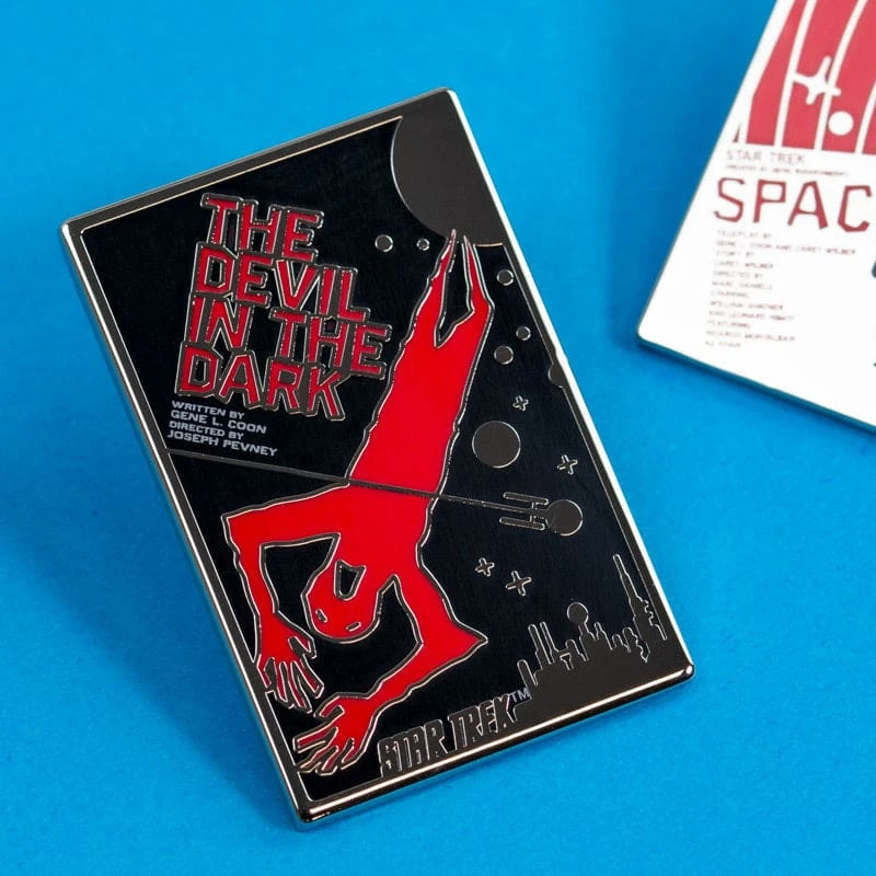 Pin Kings Star Trek Enamel Pin Badge Set 1.2 – The Devil In The Dark & Space Seed 4 Pin Kings Star Trek Enamel Pin Badge Set 1.2 – The Devil In The Dark & Space Seed